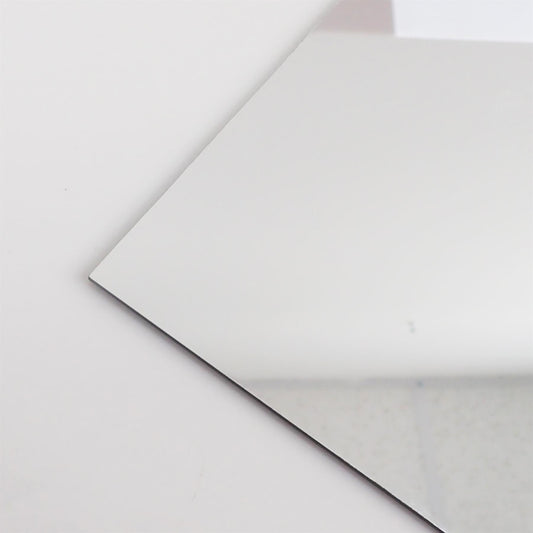 Borderlands Silver Mirror PVC Sheet - 430x290x2.5mm