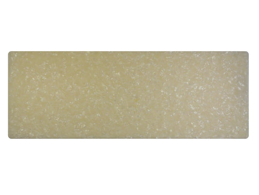 Incudo White Pearloid Cellulose Acetate Sheet - 700x168x2mm (27.6x6.61x0.08")