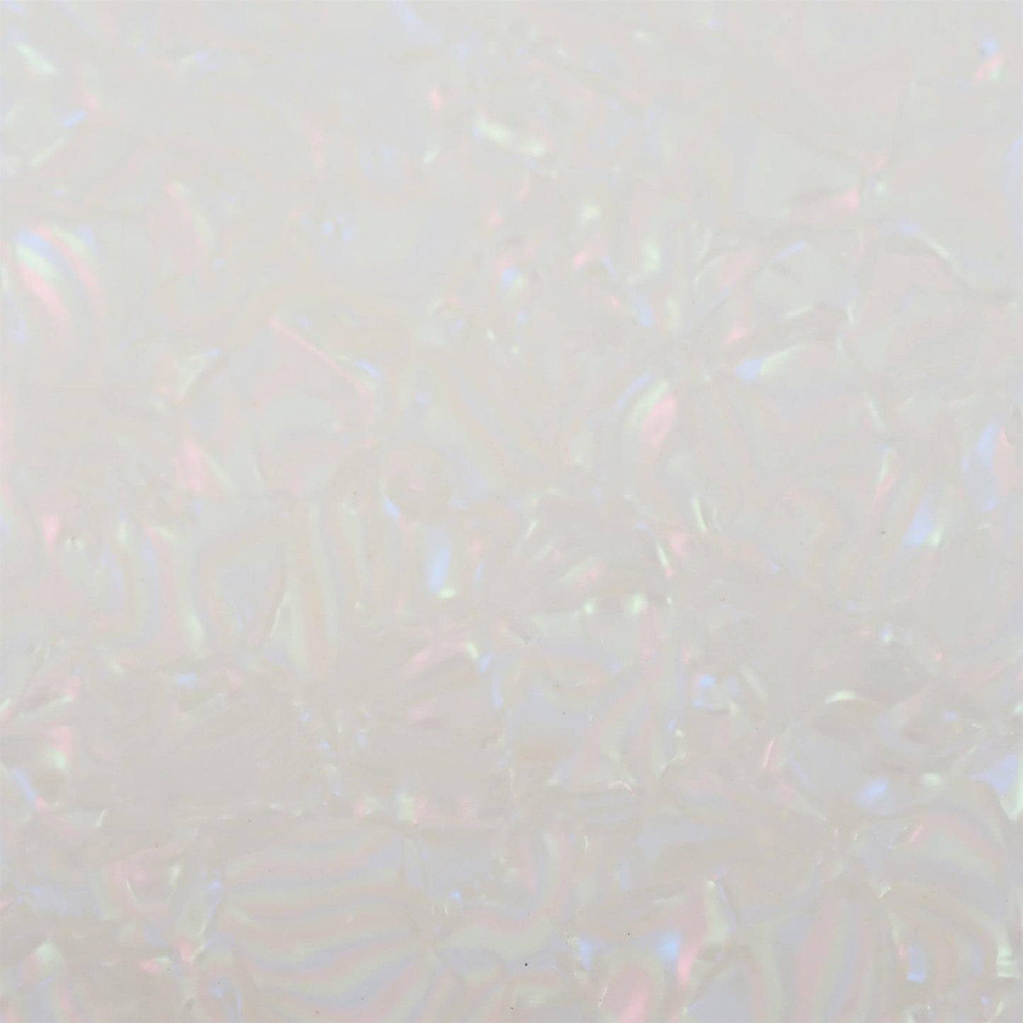Incudo Pearl White Pearloid Celluloid Laminate Acrylic Sheet - 500x300x3mm