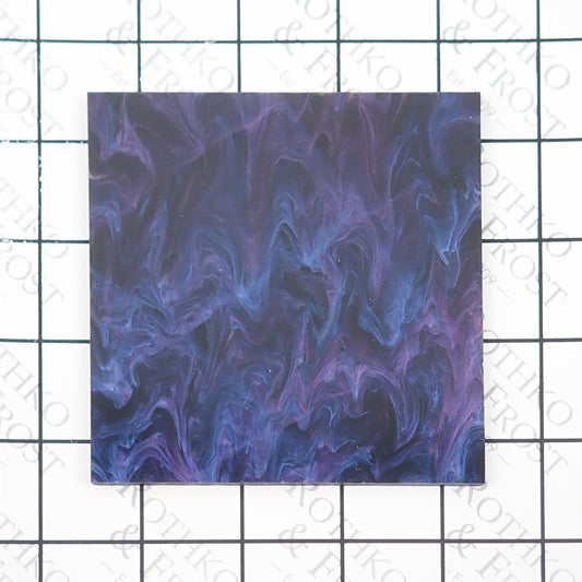 Incudo Blue/Purple Smoky Acrylic Sheet - 500x300x3mm