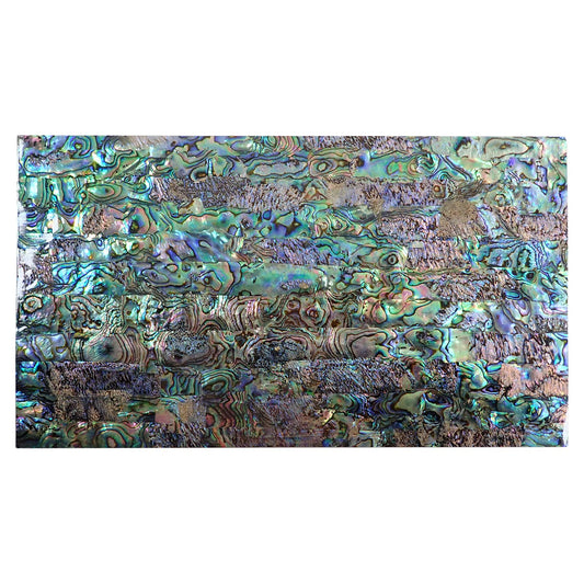 Lumea Opal Paua Abalone Varnished Laminate Shell Veneer - 230x130x0.3mm