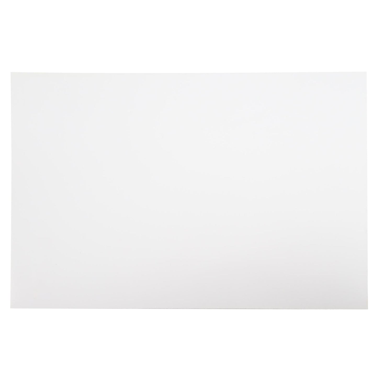 Incudo White Plain Celluloid Sheet - 380x270x1.3mm (15x10.63x0.05")