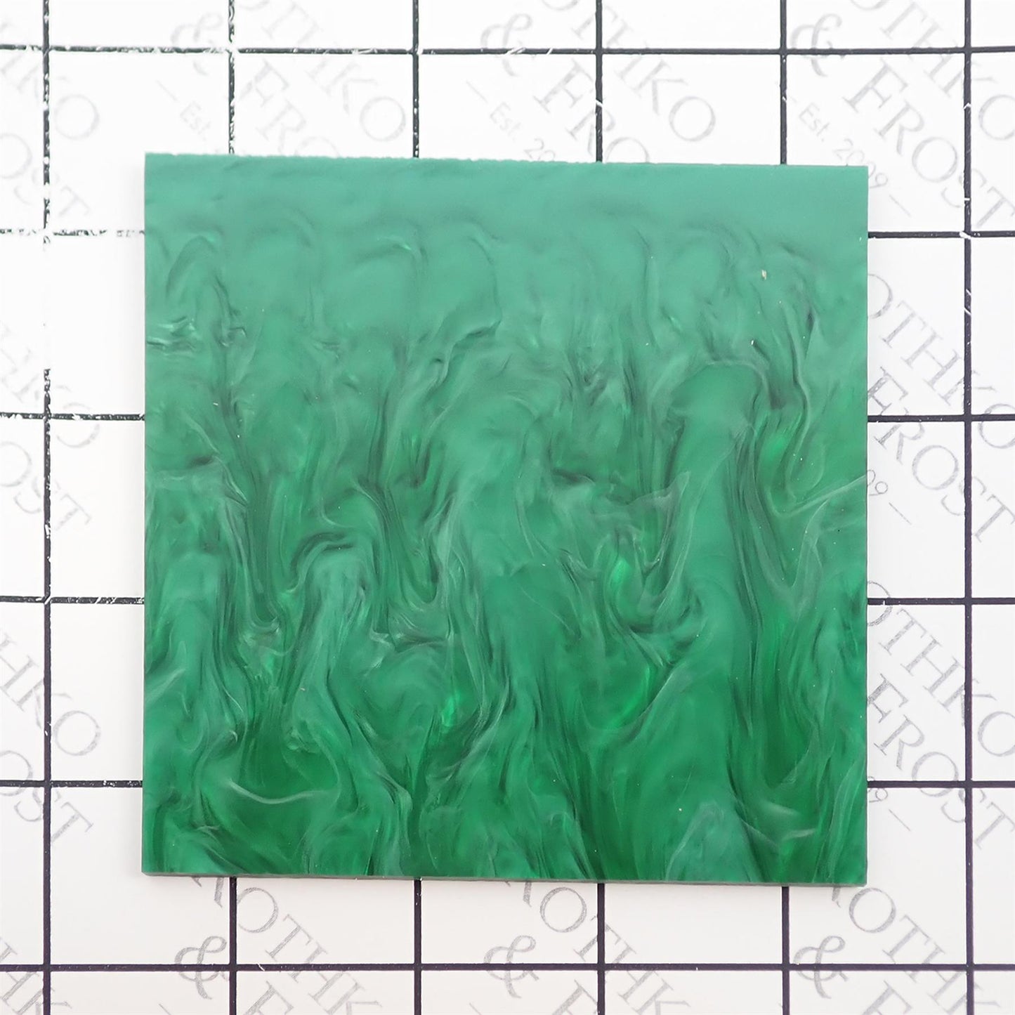 [Incudo] Green Pearl Acrylic Sheet - 150x125x3mm