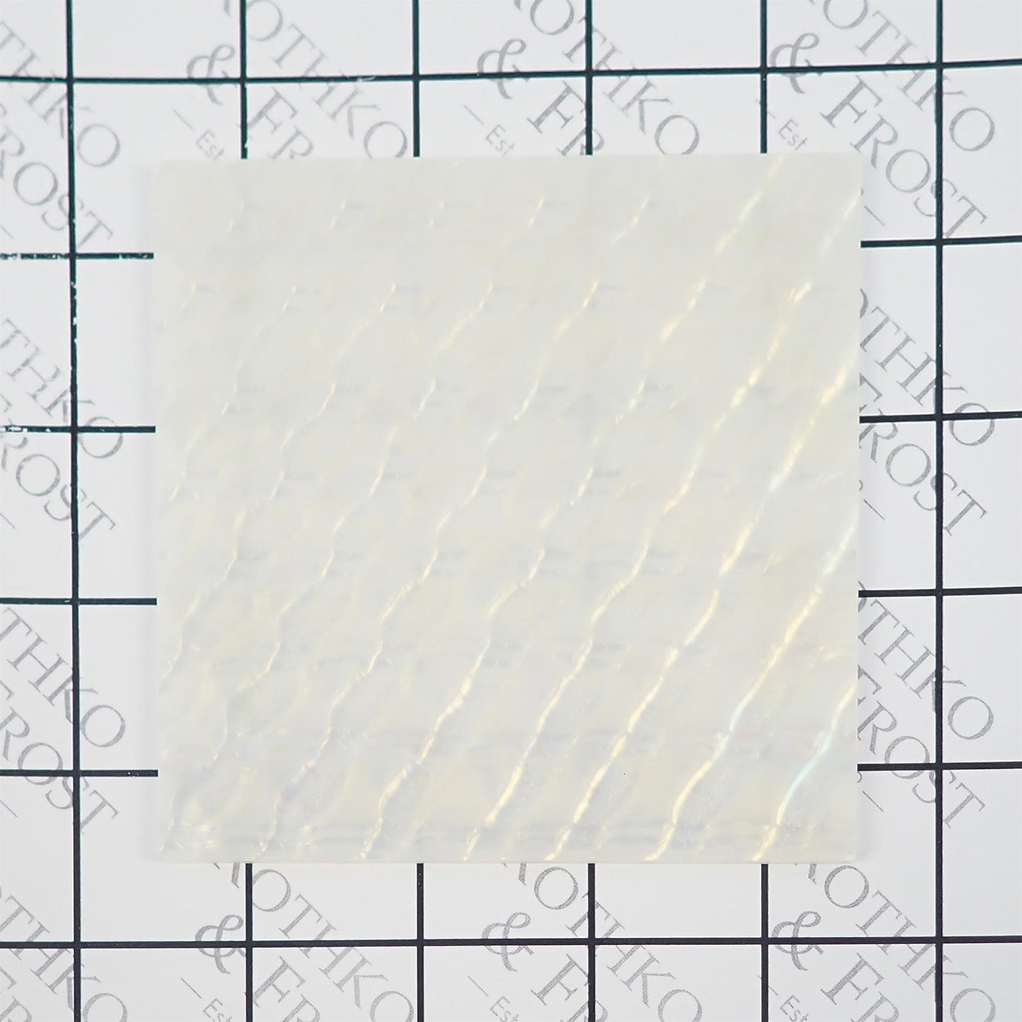 [Incudo] White Snakeskin Acrylic Sheet - 600x500x3mm