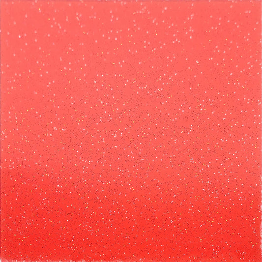 [Incudo] Red Transparent Glitter Acrylic Sheet - 300x250x3mm