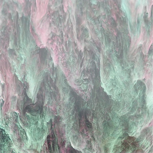 [Incudo] Pink Teal Smoky Acrylic Sheet - 600x500x3mm