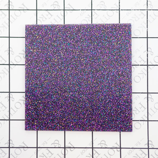 [Incudo] Purple Holographic Glitter Acrylic Sheet - 1000x600x3mm