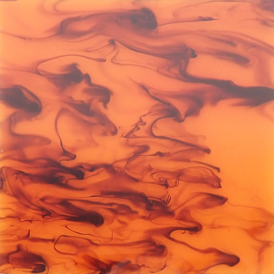 [Incudo] Amber Tortoiseshell Acrylic Sheet - 600x500x3mm