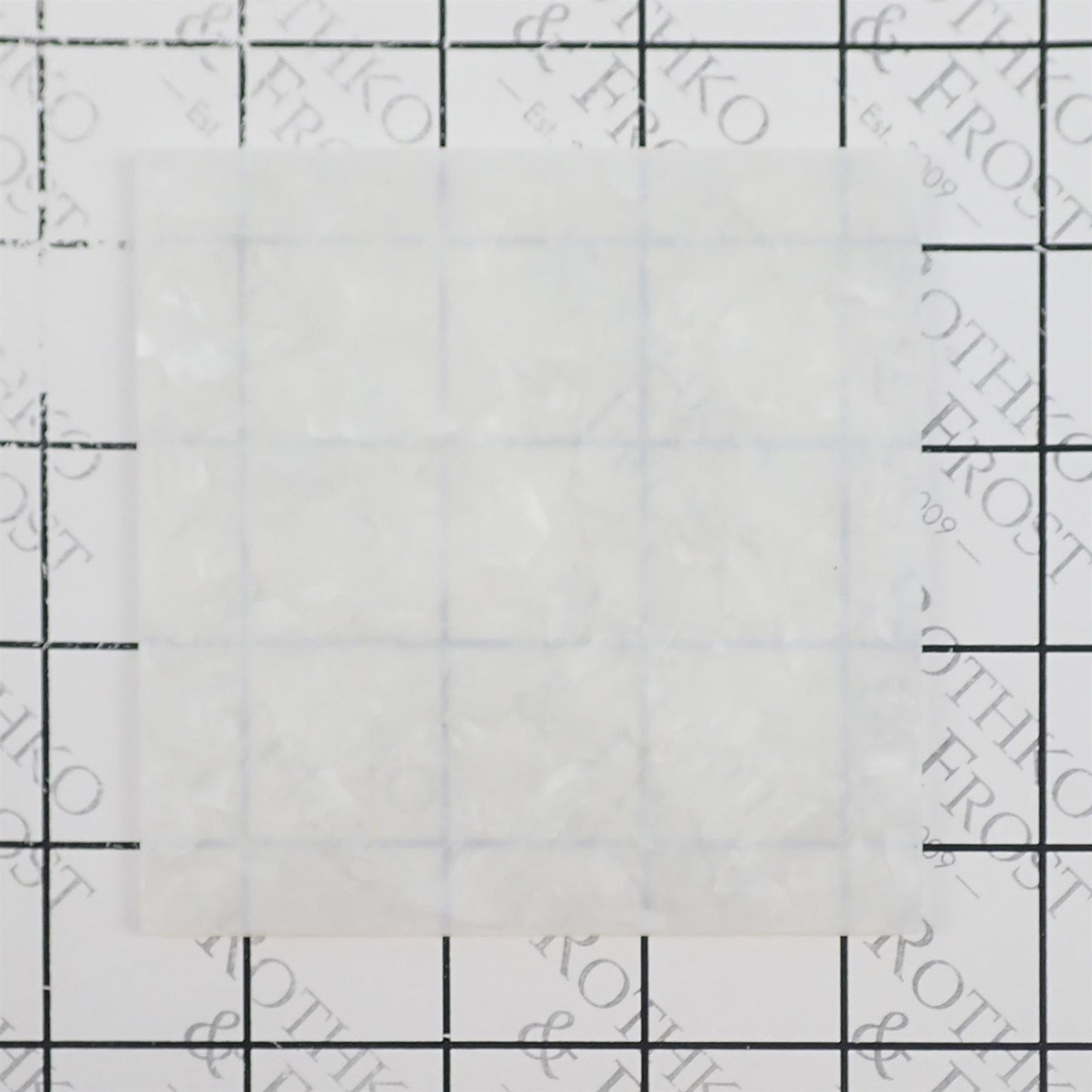 [Incudo] White Pearloid Acrylic Sheet - 600x500x3mm
