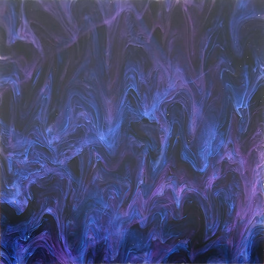 [Incudo] Blue/Purple Smoky Acrylic Sheet - 1000x600x3mm