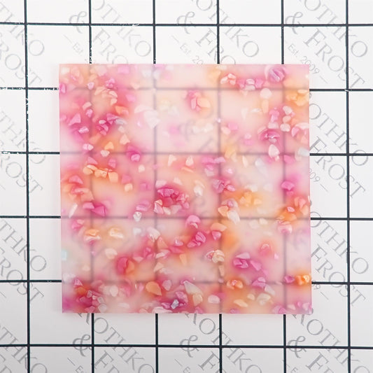 [Incudo] Pink Crystal Acrylic Sheet - 600x500x3mm