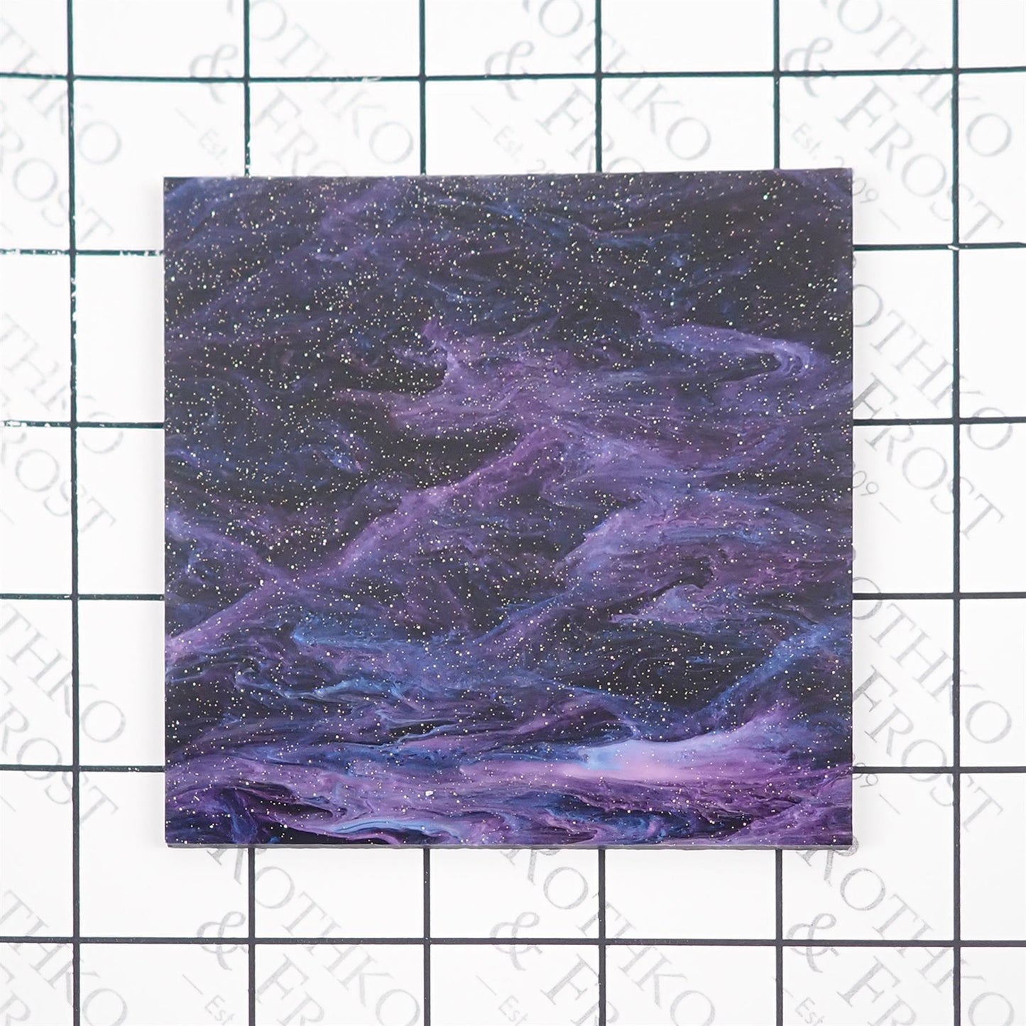 [Incudo] Purple Glittering Smoky Acrylic Sheet - 1000x600x3mm