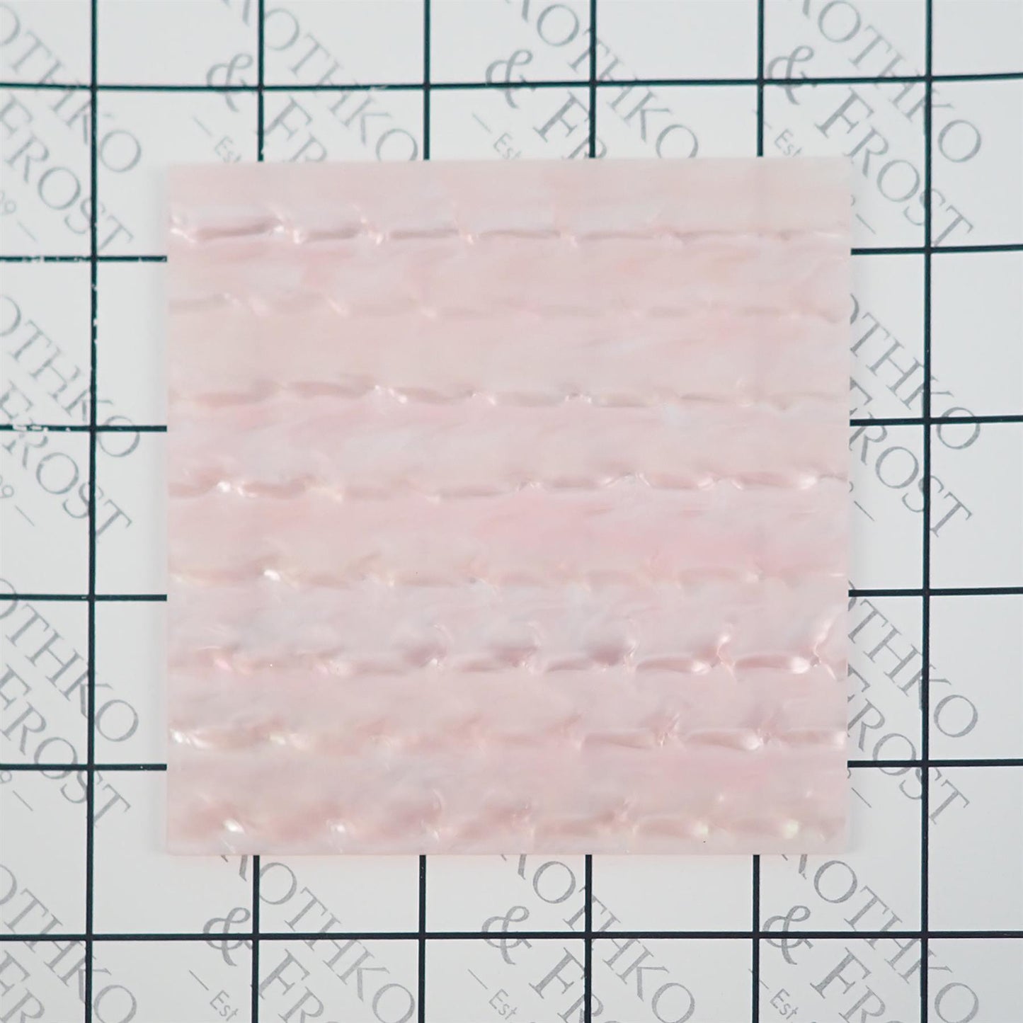 [Incudo] Light Pink Snakeskin Acrylic Sheet - 1000x600x3mm