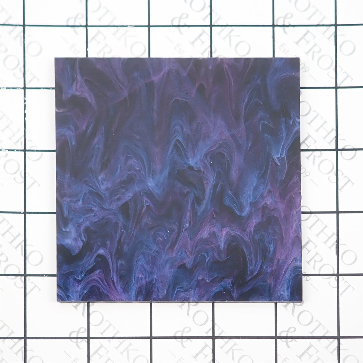 Incudo Purple Blue/Purple Smoky Acrylic Sheet - 300x200x3mm (11.8x7.87x0.12")