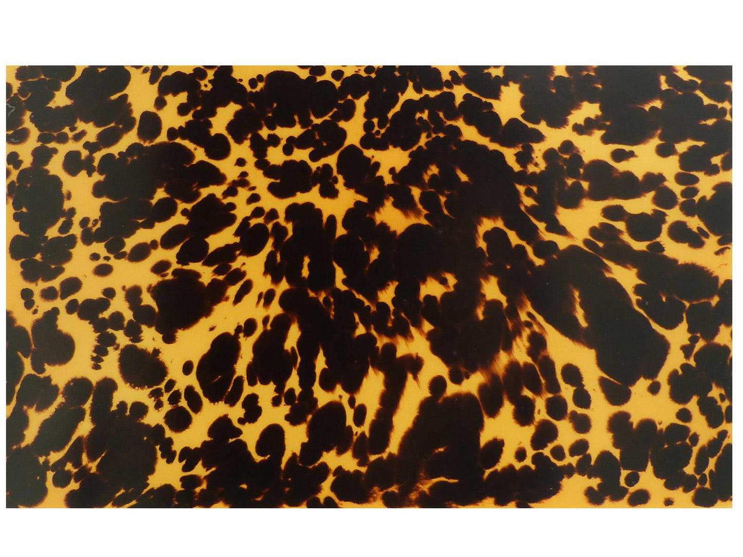 Luthitec Spotted Tortoiseshell PVC Sheet - 290x180x0.5mm (11.4x7.09x0.02")
