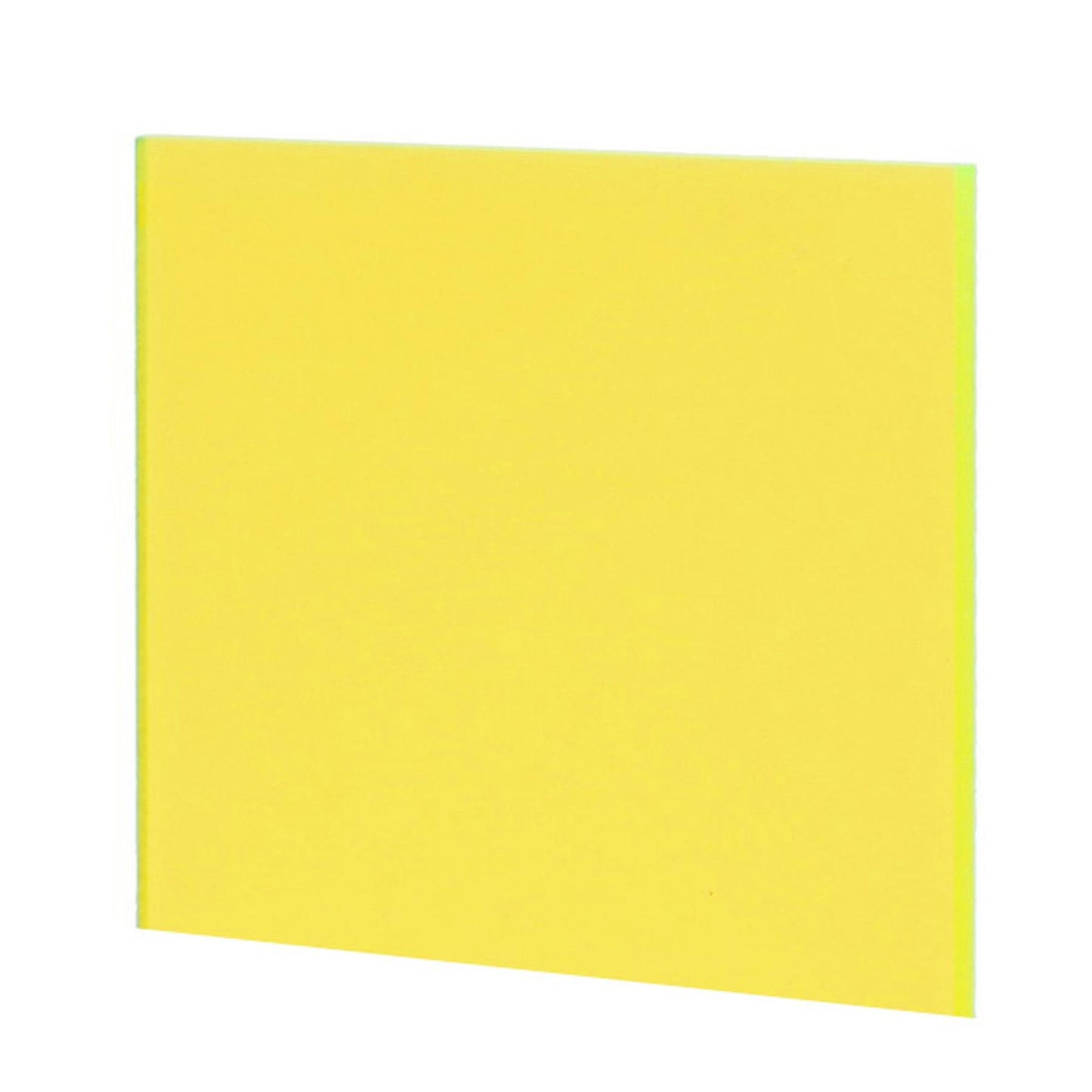 Incudo Yellow Transparent Acrylic Sheet - 300x200x3mm (11.8x7.87x0.12")