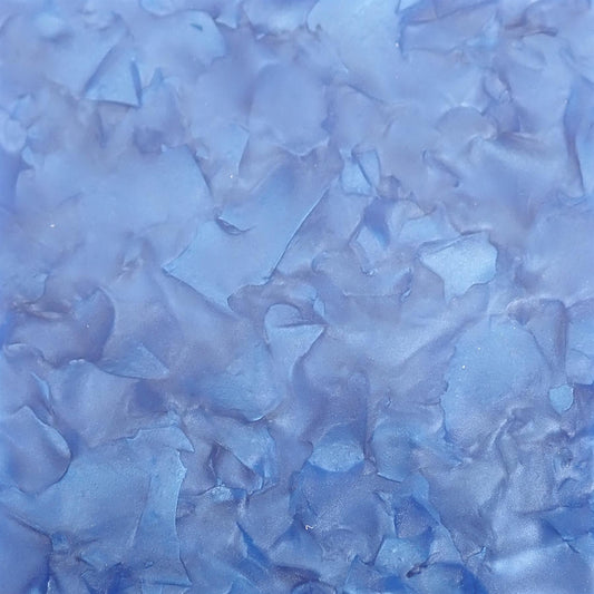 Incudo Sky Blue Pearloid Acrylic Sheet - 400x300x3mm (15.7x11.81x0.12")