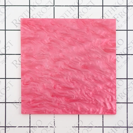 Incudo Pink Pearl Acrylic Sheet - 300x250x3mm