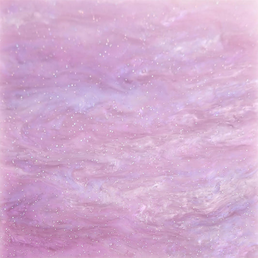 Incudo Purple Glittering Pearl Acrylic Sheet - 300x250x3mm