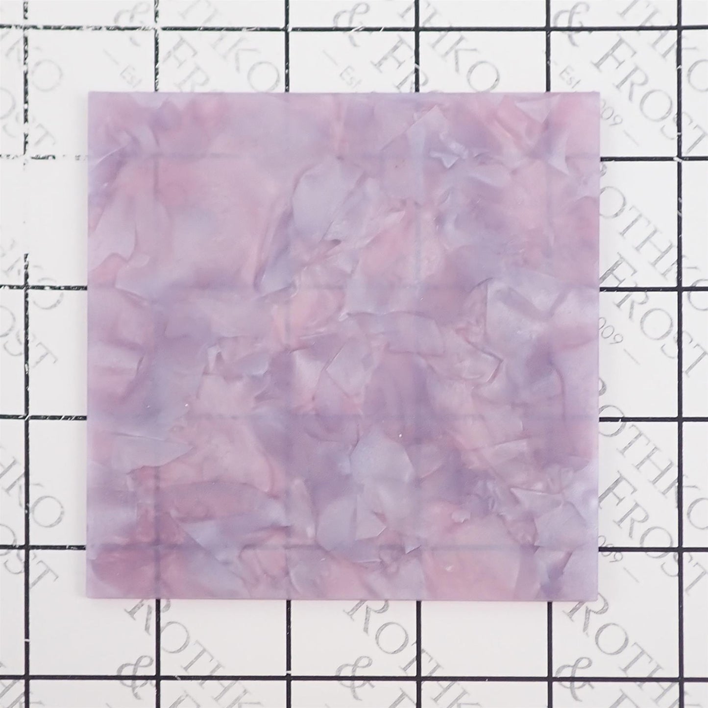 Incudo Mauve Purple Pearloid Acrylic Sheet - 300x250x3mm