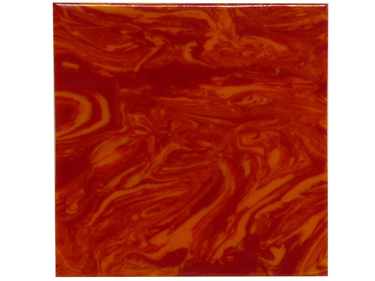 Incudo H Marble Malachite Reconstituted Stone Inlay Blank - 50x50x1.5mm (2x1.97x0.06")