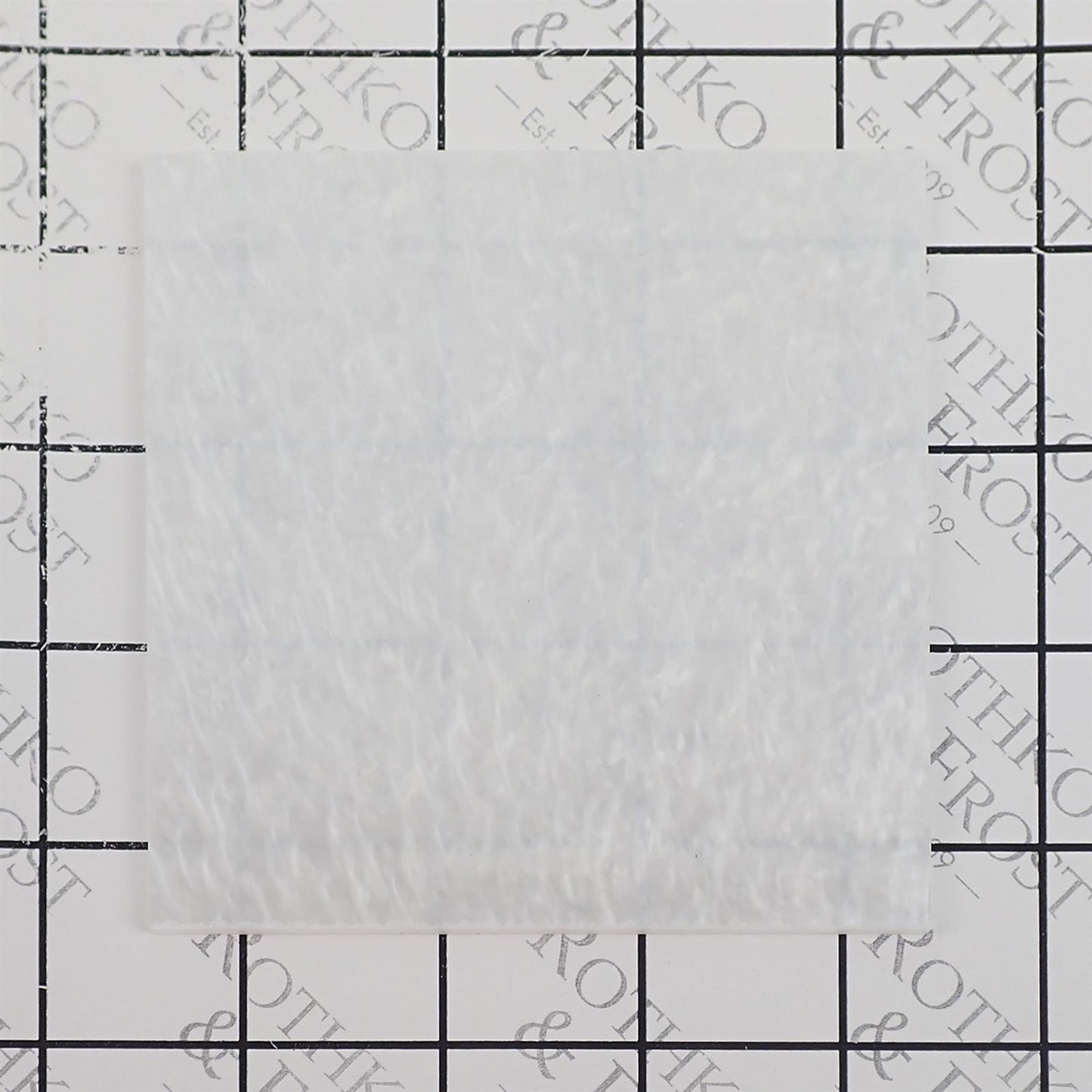Incudo White Lava Pearl Acrylic Sheet - 300x250x3mm