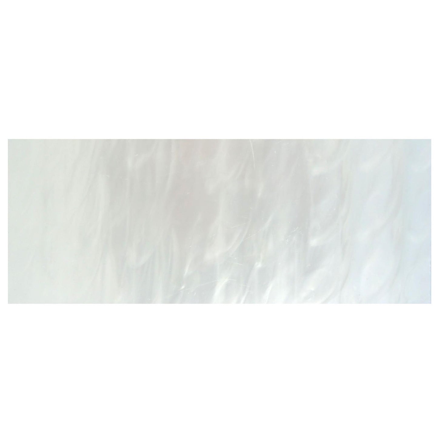 [Incudo] White Pearl Kirinite Acrylic Sheet - 240x100x9.52mm