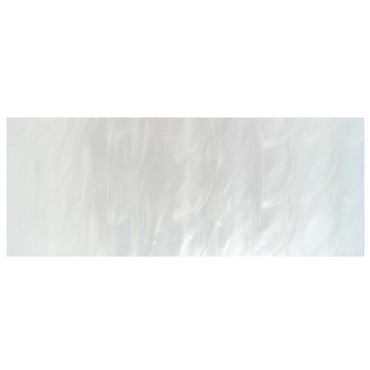 [Incudo] White Pearl Kirinite Acrylic Sheet - 240x100x9.52mm