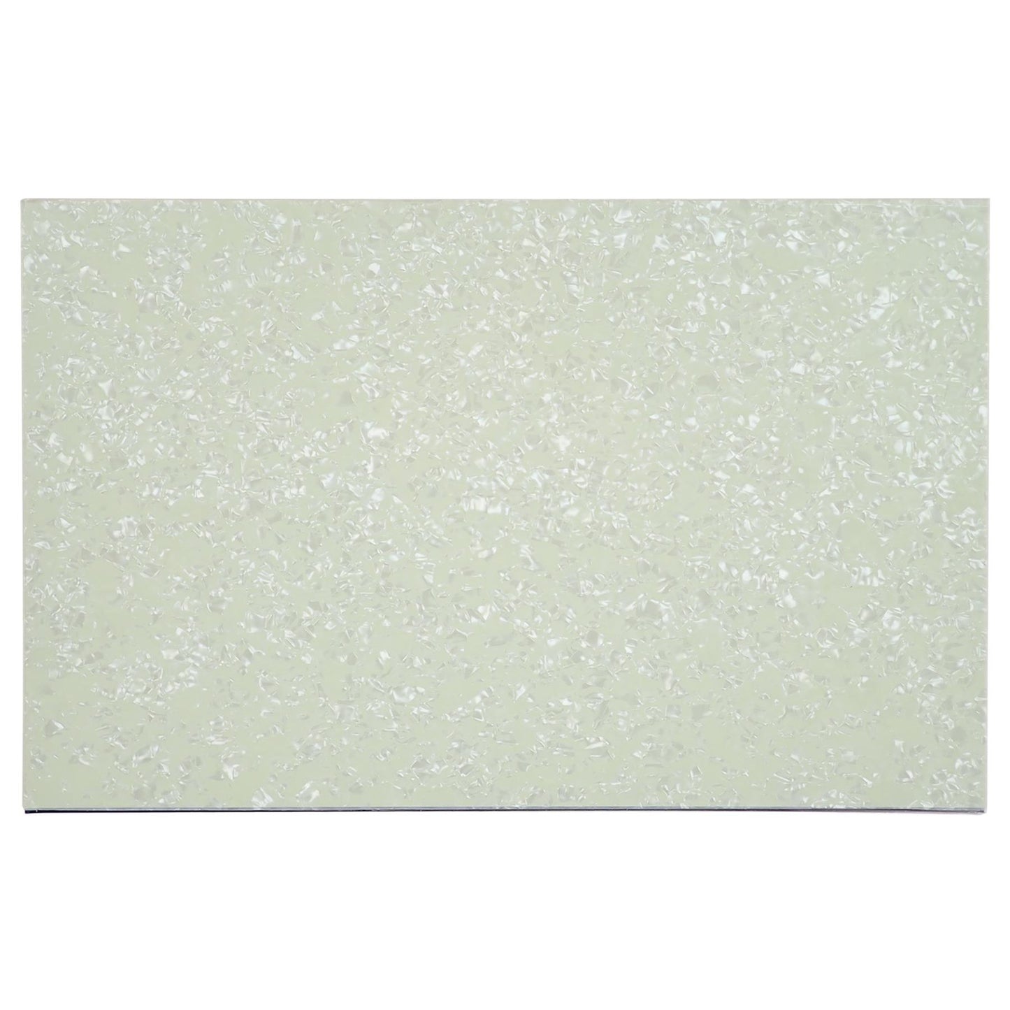 Borderlands Mint Green Pearloid PVC Sheet - 430x290x2.5mm 4-Ply