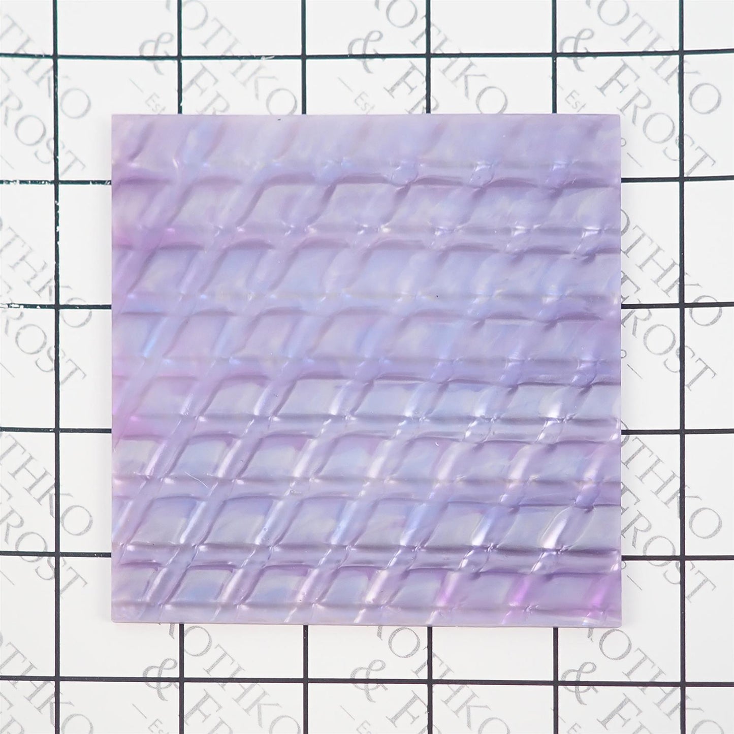 Incudo Lilac Purple Snakeskin Acrylic Sheet - 150x125x3mm