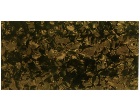 Incudo Brass Pearloid Celluloid Sheet - 200x100x1.2mm (7.9x3.94x0.05")