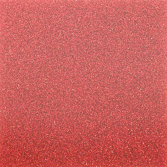 Incudo Red Glitter Acrylic Sheet - 150x125x3mm