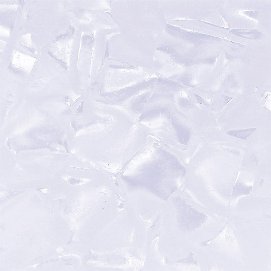 Incudo White Pearloid Celluloid Laminate Acrylic Sheet - Sample