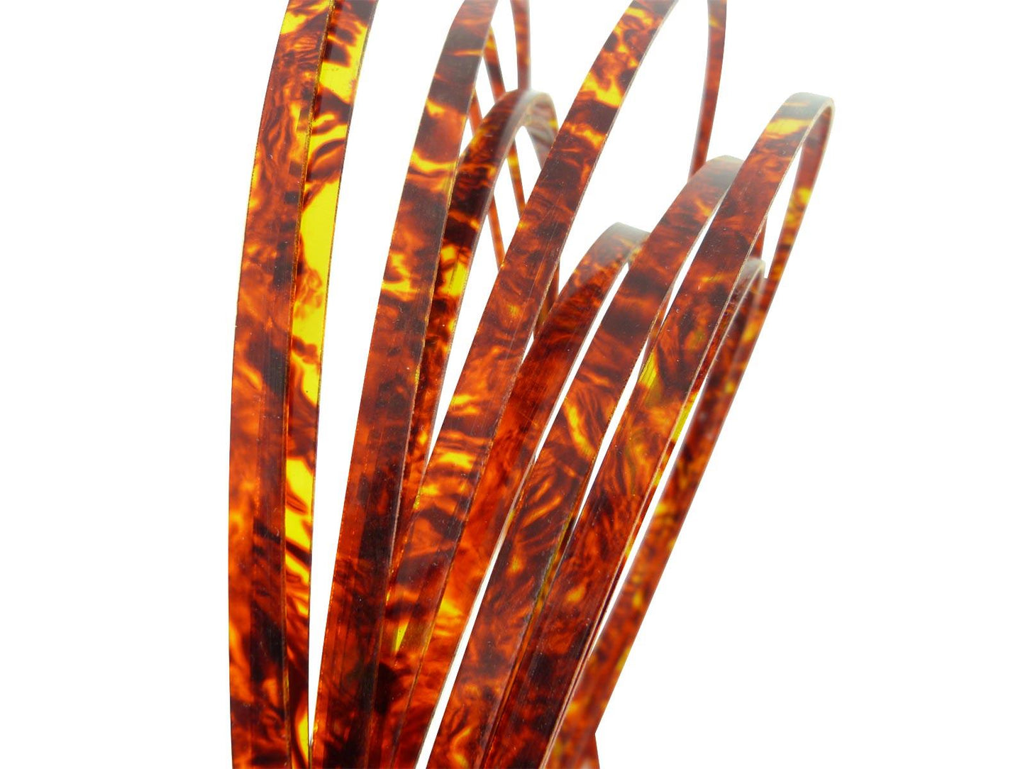 Incudo Light Tortoiseshell Celluloid Guitar Binding - 1600x6x1.5mm (63x0.24x0.06")