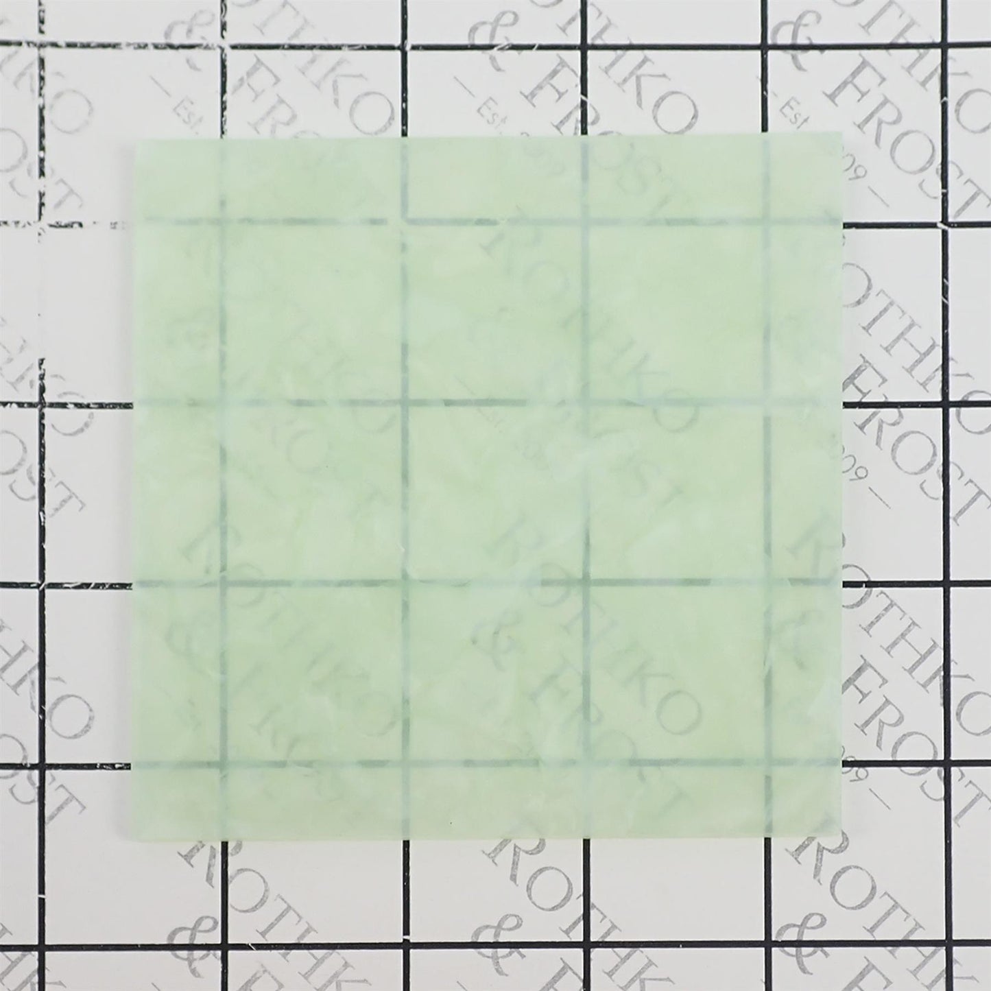 Incudo Regency Green Pearloid Acrylic Sheet - 150x125x3mm
