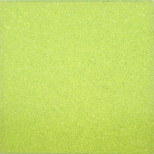[Incudo] Green Transparent Glitter Acrylic Sheet - 1000x600x3mm