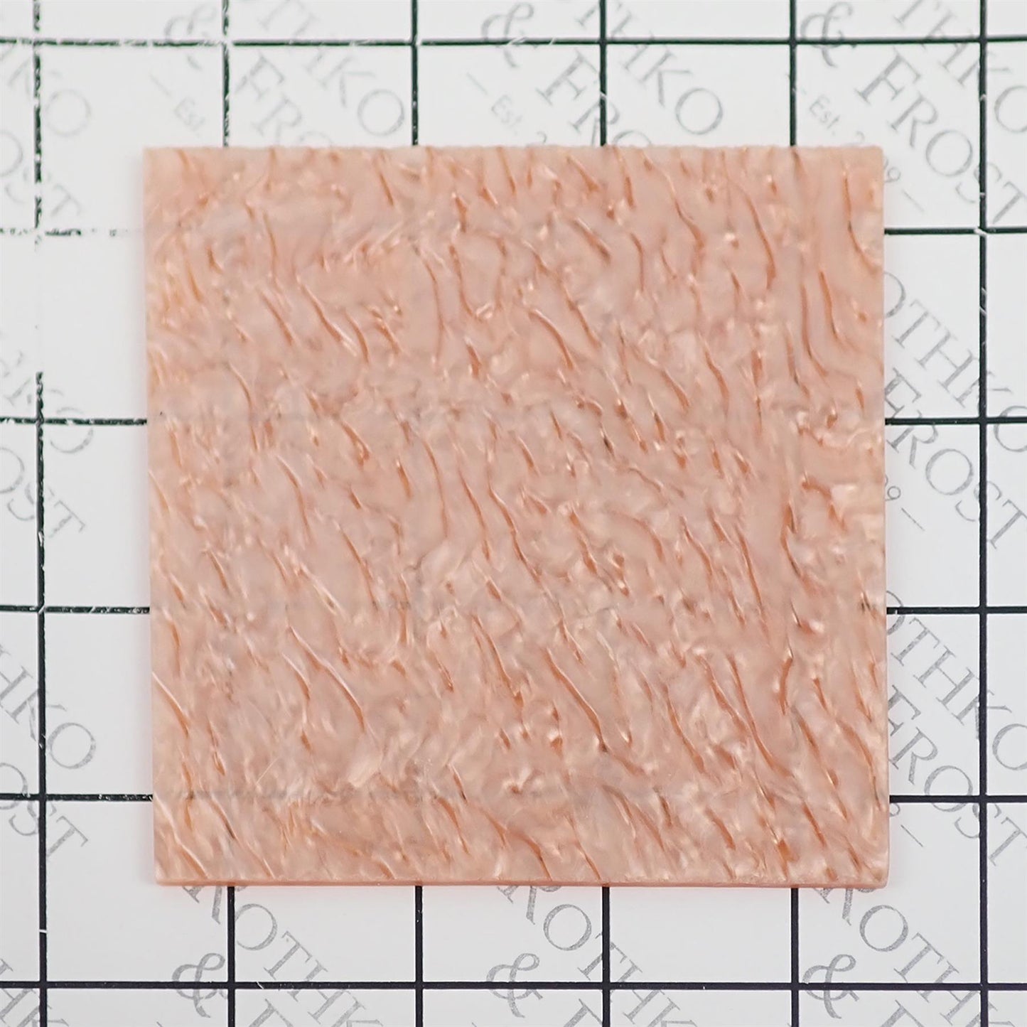 Incudo Beige Lava Pearl Acrylic Sheet - Sample