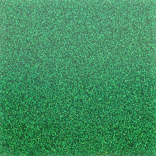 Incudo Grass Green 2-Sided Holographic Glitter Acrylic Sheet - 98x98x3mm (3.9x3.86x0.12"), Sample