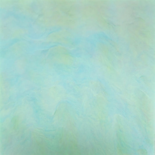 Incudo Grass Green Glittering Pearl Acrylic Sheet - 98x98x3mm (3.9x3.86x0.12"), Sample