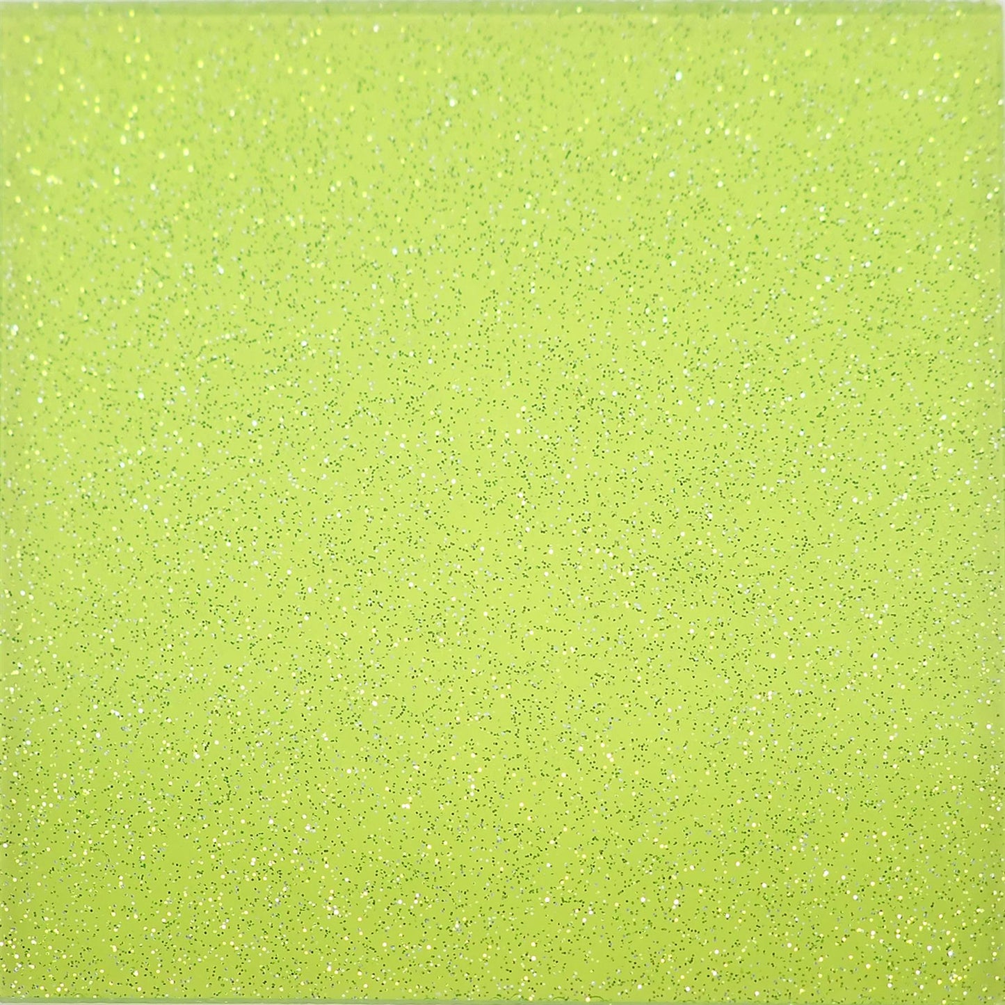 Incudo Green Transparent Glitter Acrylic Sheet - 150x125x3mm