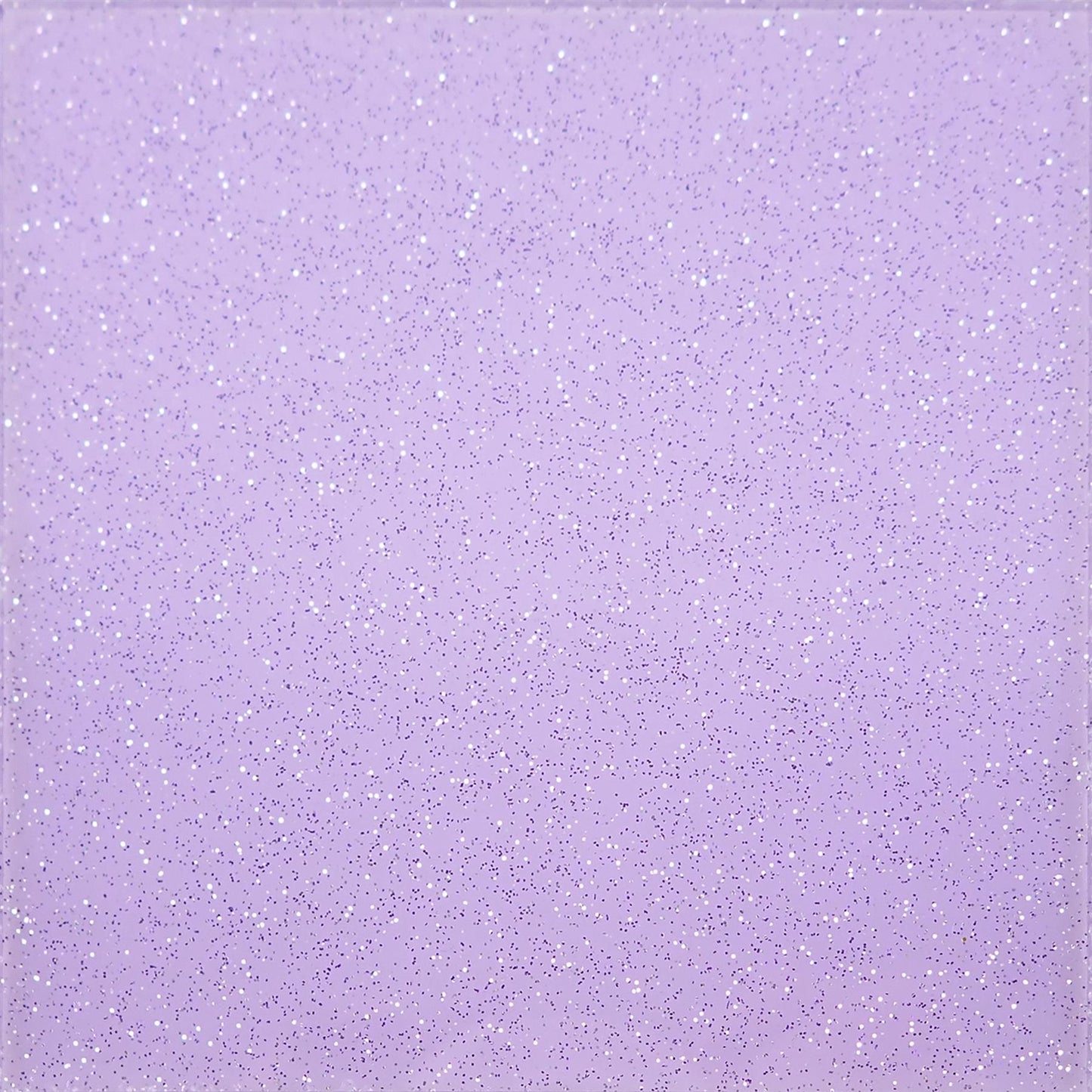 Incudo Lilac Transparent Glitter Acrylic Sheet - 300x250x3mm