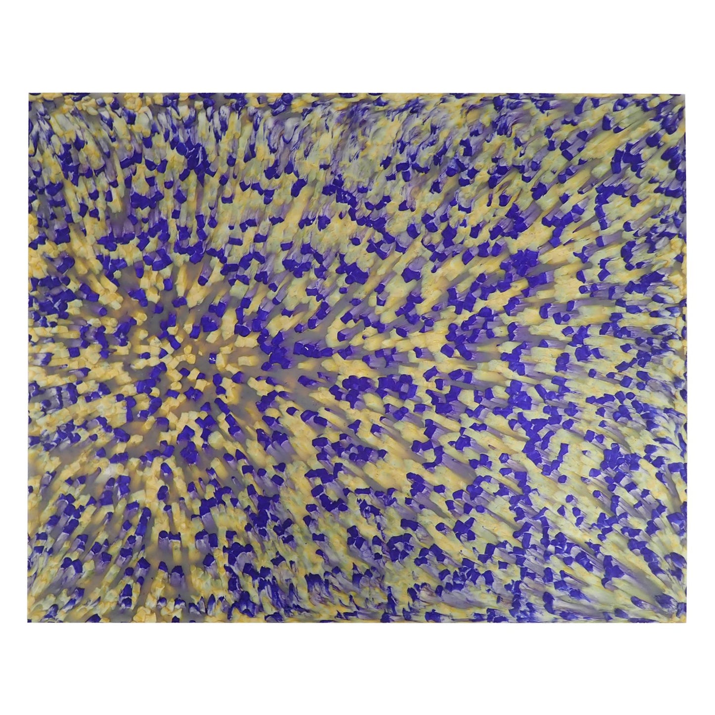 Incudo Purple and Gold Calico Casein (Galalith) Sheet - 500x400x6mm