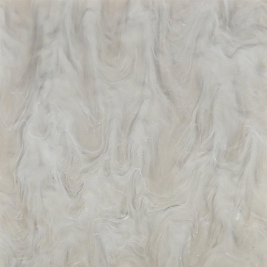 Incudo Silver Pearl Acrylic Sheet - 400x300x3mm (15.7x11.81x0.12")