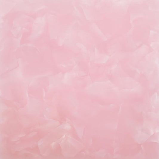 Incudo Baby Pink Pearloid Acrylic Sheet - 300x200x3mm (11.8x7.87x0.12")