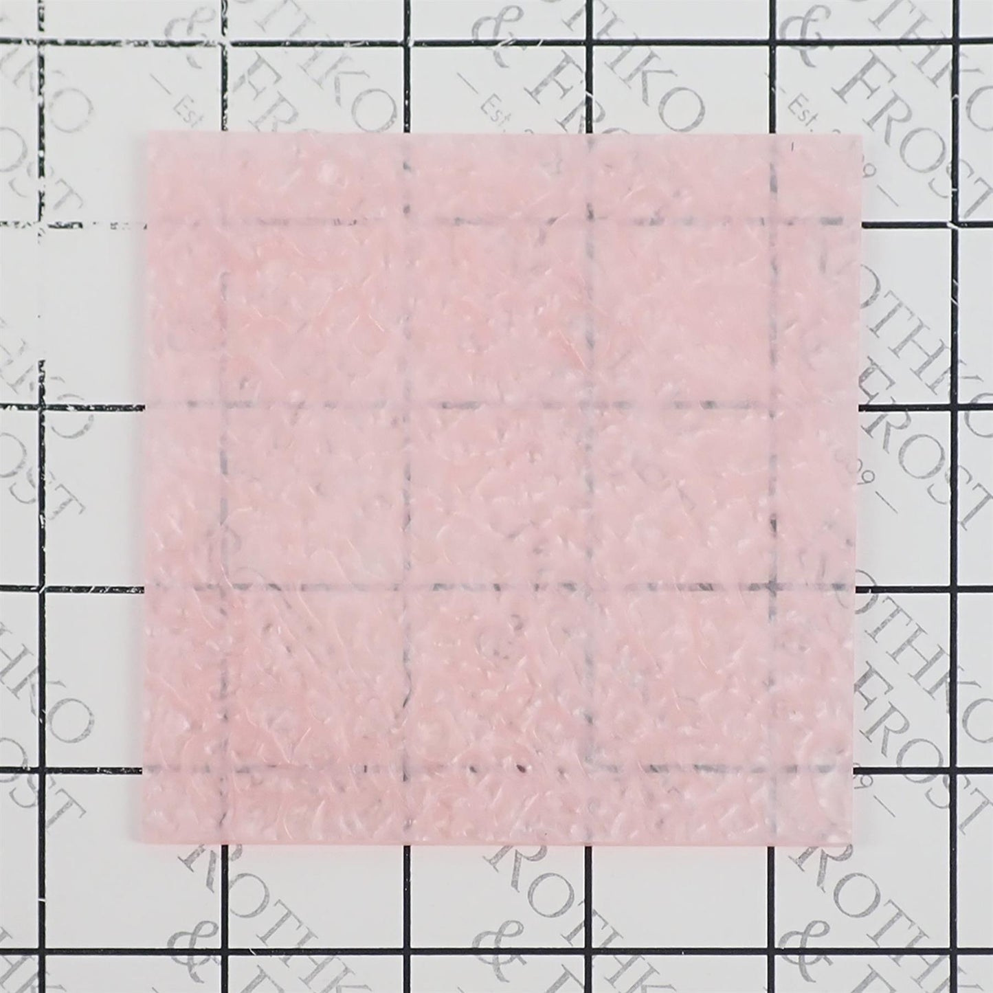 Incudo Baby Pink Lava Pearl Acrylic Sheet - Sample