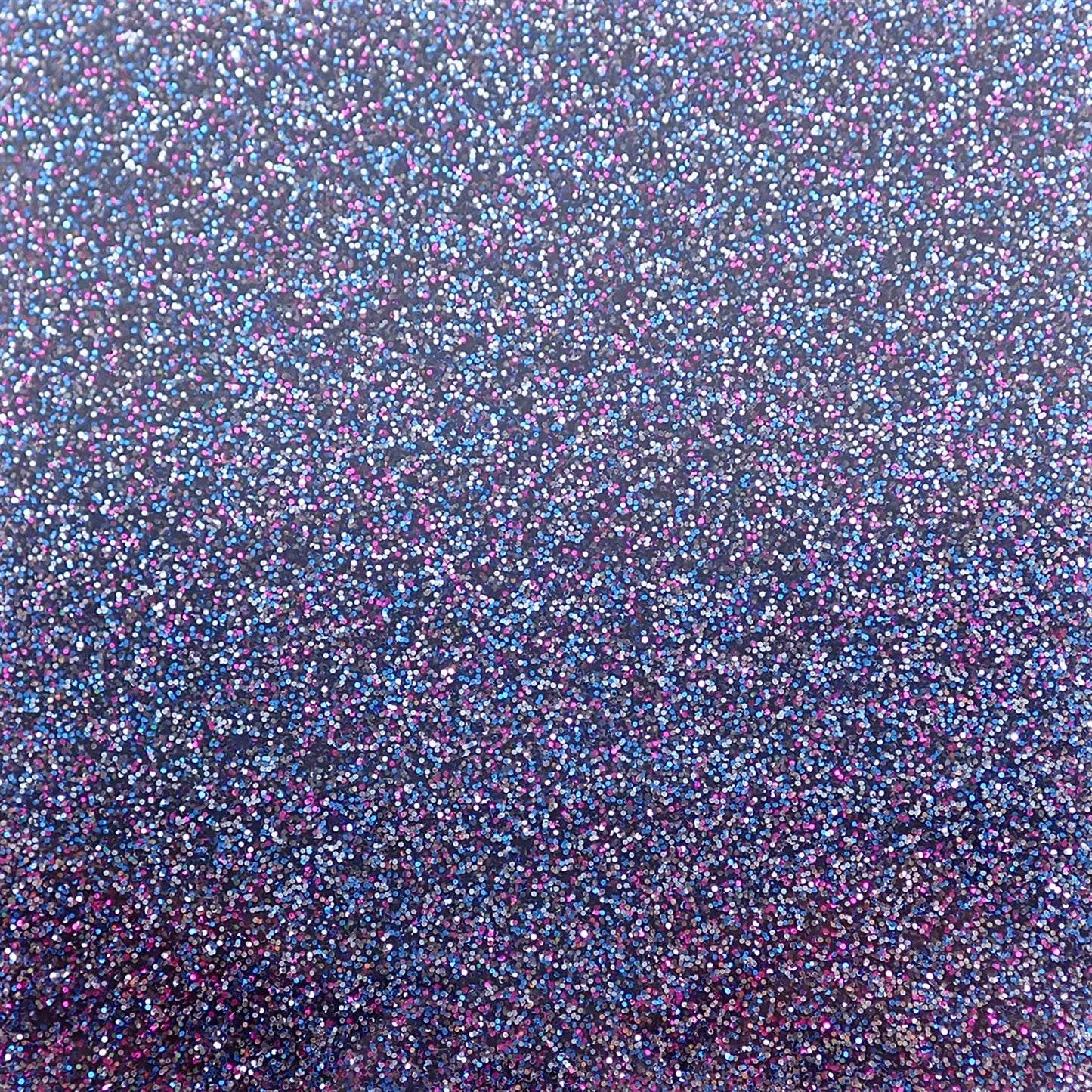 Incudo Blue 2-Sided Holographic Glitter Acrylic Sheet - 98x98x3mm (3.9x3.86x0.12"), Sample
