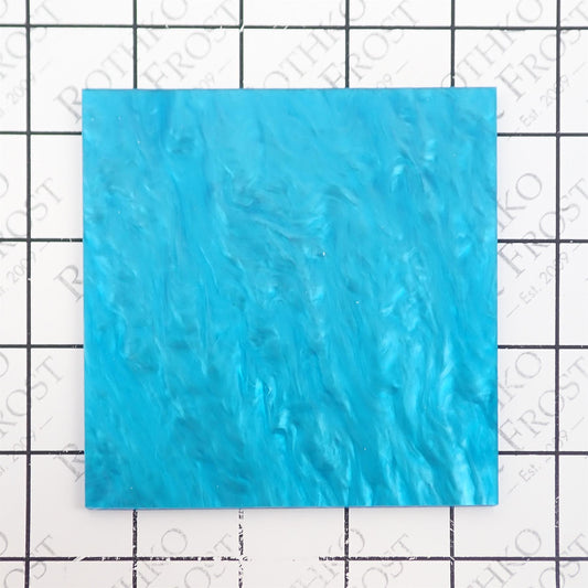 Incudo Cyan Pearl Acrylic Sheet - 600x400x3mm