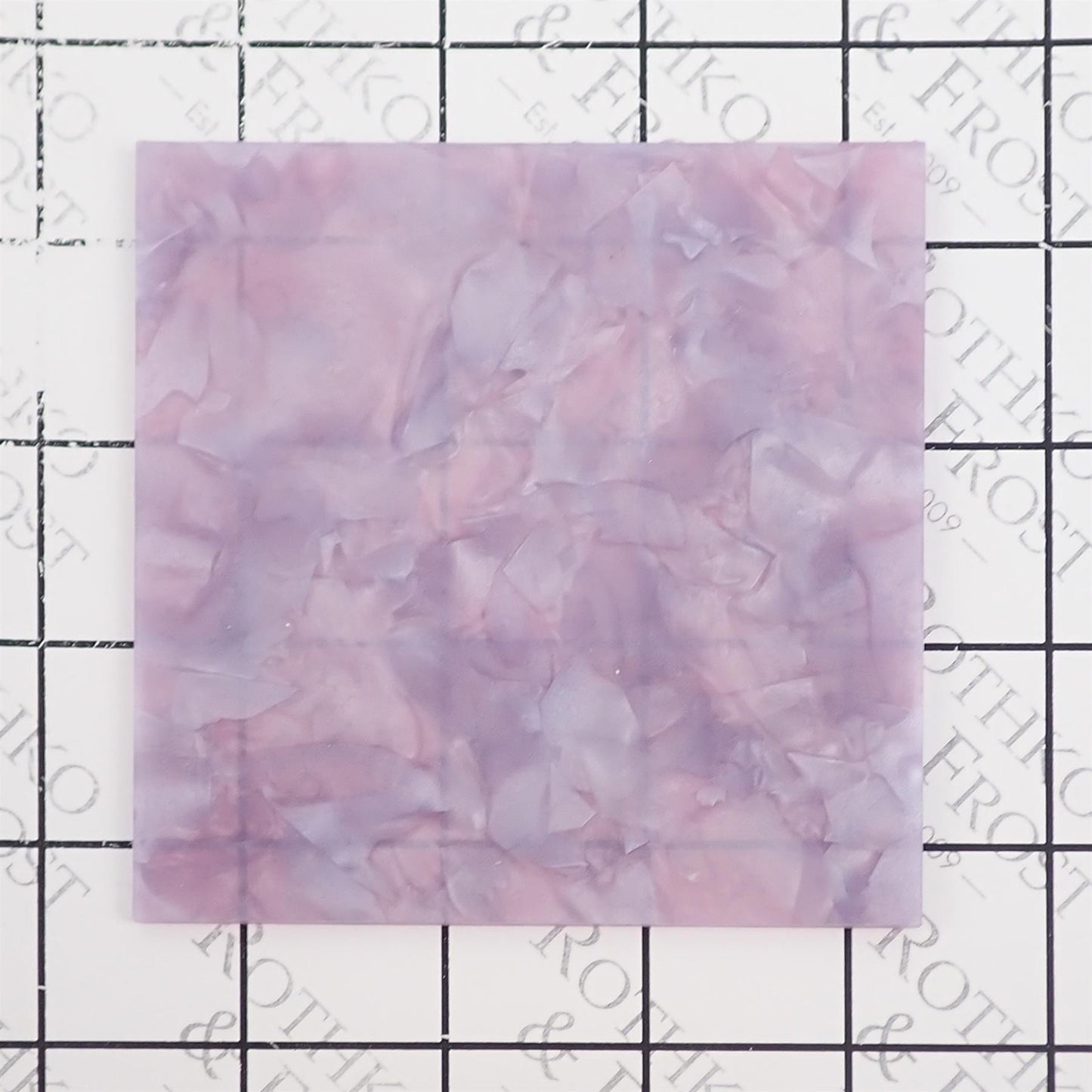 Incudo Mauve Purple Pearloid Acrylic Sheet - 150x125x3mm