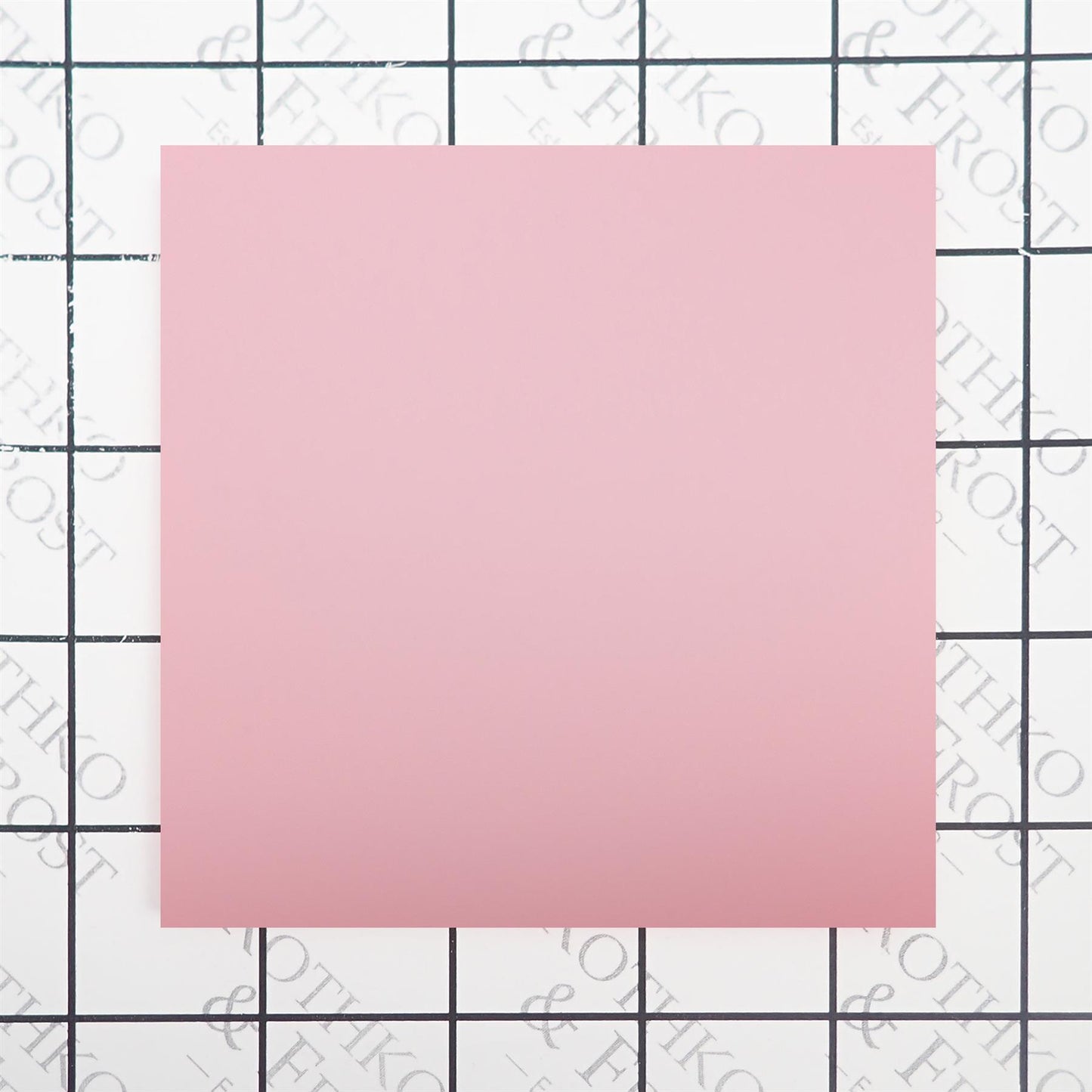 Incudo Pink Satin Metallic Acrylic Sheet - 300x200x3mm