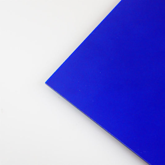 Borderlands Blue Mirror PVC Sheet - 430x290x2.5mm